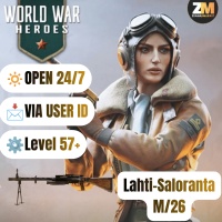 ‎[WEAPONS] War War Heroes (VVVVH WW II) — Lahti-Saloranta M/26 (Level 57+) — Fast Delivery — Open 24/7 — Via UID by ZeanaBMarket