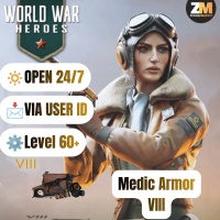 ‎[ARMOR] War War Heroes (VVVVH WW II) — Medic Armor VIII (Level 60+) — Fast Delivery — Open 24/7 — Via UID by ZeanaBMarket ‎ ‎