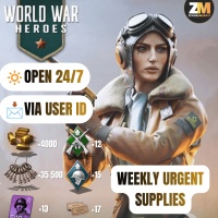 ‎[SUPPLIES] War War Heroes (VVVVH WW II) —  Weekly Urgent Front Lines Supplies (Any Level) — Fast Delivery — Open 24/7 — Via UID by ZeanaBMarket ‎