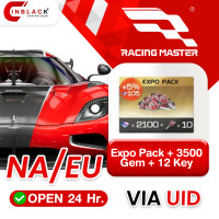 Racing Master (NA/EU) -  Expo Pack + 2100 Gem + 10 Key - Top up UID by Inblackm open 24 hr.