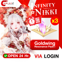 Infinity Nikki - Goldwing Resonance Pack I X 3 (1.49$) Top up via LOGIN By Inblack Open 24 hr.
