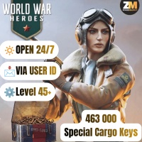 ‎[KEYS] War War Heroes (VVVVH WW II) — 463000 Special Cargo Keys (Level 45+)— Fast Delivery — Open 24/7 — Via UID by ZeanaBMarket ‎