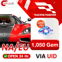 Racing Master (NA/EU) - 1050 Gem - Top up UID by Inblackm open 24 hr.