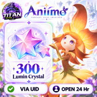 Aniimo (GL) - 300 + 30 Lumin Crystal - Open 24 hr - UID
