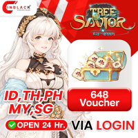 Tree of Savior: Neverland( ID,TH,PH,MY,SG ) - 648 Voucher Top up Via Official Login by Inblackm open 24 hr.