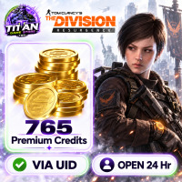The Division Resurgence (GL) - 765 Premium Credits - Open 24 hr - UID