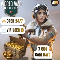 ‎[GOLD] War War Heroes (VVVVH WW II) — 7800 Gold Bars (Any Level) — Fast Delivery — Open 24/7 — Via UID by ZeanaBMarket