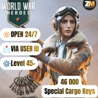 ‎[KEYS] War War Heroes (VVVVH WW II) — 46000 Special Cargo Keys (Level 45+) — Fast Delivery — Open 24/7 — Via UID by ZeanaBMarket ‎ ‎