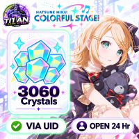 Hatsune Miku: Colorful Stage (GL) - Crystals 3060 - Open 24 hr - UID