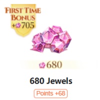 Harry Potter: Magic Awakened - 680 + 705 Jewels  (First Time Bonus) - Fast Delivery-Open 24 hr - UID
