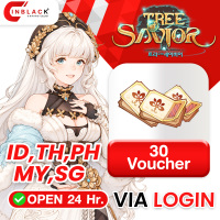 Tree of Savior: Neverland( ID,TH,PH,MY,SG ) - 30 Voucher Top up Via Official Login by Inblackm open 24 hr.