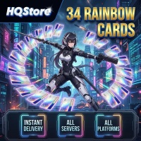 [Instant] Punishing: Gray Raven – 34 Rainbow Cards (IOS/Android) (Only UID & Server is Needed)