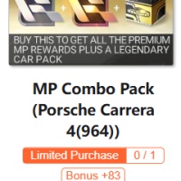 Racing Master SEA 2MP Combo Pack (Porsche Carrera 4(964)) Limited Purchase0 / 1Bonus +83 USD 23. 99