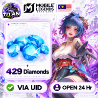 Mobile Legends: Bang Bang (MY) - 429 Diamonds - Fast Delivery - Open 24 hr - UID