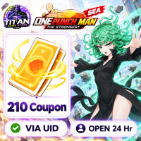 One Punch Man: The Strongest (SEA) - 210 Coupon - Fast Delivery-Open 24 hr - UID