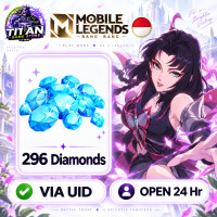 Mobile Legends: Bang Bang (ID) - 296 Diamonds - Fast Delivery - Open 24 hr - UID