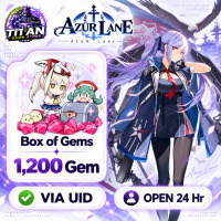Azur Lane (Global) - Box of Gems 1200 Gem + Bonus - FAST DELIVERY - Open 24 hr - UID