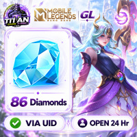 Mobile Legends: Bang Bang (GL) - 86 Diamonds - Fast Delivery - Open 24 hr - UID
