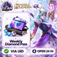 Mobile Legends: Bang Bang- Weekly Diamond Pass -Fast Delivery-Open 24 hr - UID