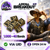 Arena Breakout: Infinite (PC) - 1000 + 40 Bonds - Fast Delivery - Open 24 hr - UID