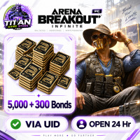 Arena Breakout: Infinite (PC) - 5000 + 300 Bonds - Fast Delivery - Open 24 hr - UID