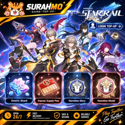 ⚠️ Honkai: Star Rail - Top Up (LOGIN METHOD) | EMAIL + PASSWORD REQUIRED ⚠️