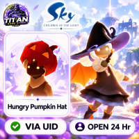 Sky: Children of the Light (GL) - Hungry Pumpkin Hat - Fast Delivery-Open 24 hr - UID