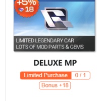 Racing Master SEA DELUXE MP Limited Purchase0 / 1Bonus +18 USD 4. 99