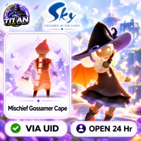 Sky: Children of the Light (GL) - Mischief Gossamer Cape - Fast Delivery-Open 24 hr - UID