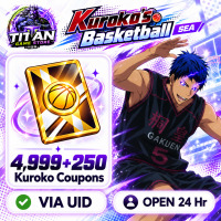 Kuroko's Basketball: SR (SEA) - 4999 + 250 Kuroko Coupons - Fast Delivery - Open 24 hr - UID