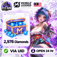 Mobile Legends: Bang Bang (MY) - 2976 Diamonds - Fast Delivery - Open 24 hr - UID