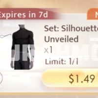 Love and Deepspace - Set: Silhouette Unveiled $1.5 (LOGIN METHOD) **Need Account & Password to login**
