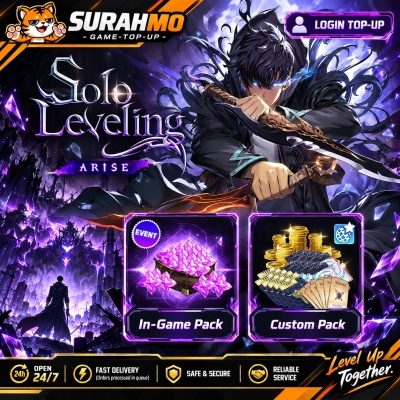⚠️ Solo Leveling: ARISE - Top Up (LOGIN METHOD) | ACCOUNT LOGIN REQUIRED ⚠️