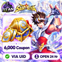 Saint Seiya: Awakening (SEA) - 6000 Coupon - Fast Delivery-Open 24 hr - UID