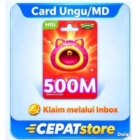 Kandang kucing{500M}Gift Card〽️ Kartu ungu/MD=Higgs Domino Island HDI/Higgs Game Island HGI, claim via Inbox-CEPATstore