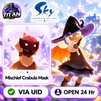 Sky: Children of the Light (GL) - Mischief Crabula Mask - Fast Delivery-Open 24 hr - UID