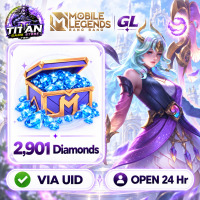 Mobile Legends: Bang Bang (GL) - 2901 Diamonds - Fast Delivery - Open 24 hr - UID