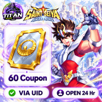 Saint Seiya: Awakening (SEA) - 60 Coupon - Fast Delivery-Open 24 hr - UID