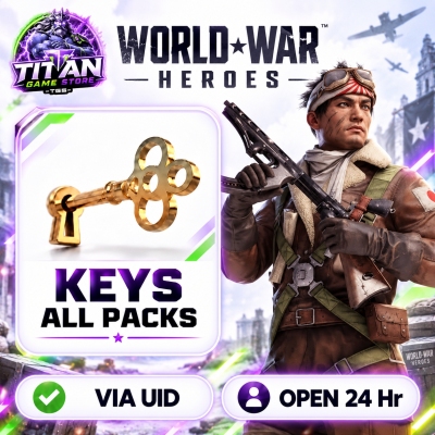 KEYS ALL - War War Heroes (VVVVH WW II) - VIA UID -⚡️Fast Delivery