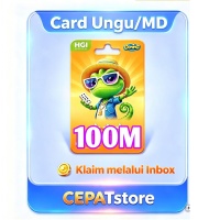 Hu{100M}Gift Card〽️ Kartu ungu/MD=Higgs Domino Island HDI/Higgs Game Island HGI, claim via Inbox-CEPATstore
