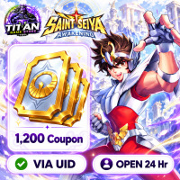 Saint Seiya: Awakening (SEA) - 1200 Coupon - Fast Delivery-Open 24 hr - UID