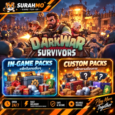 ⚠️ Dark War: Survival - Top Up (LOGIN METHOD) | EMAIL + VERIFICATION CODE REQUIRED ⚠️