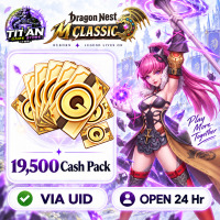 Dragon Nest M: Classic (SEA) - 18000 + 1500 Cash Pack - Open 24 hr - UID