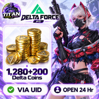 Delta Force [PC] -  1280 + 200 Delta Coins - FAST DELIVERY -- Open 24 hr - UID