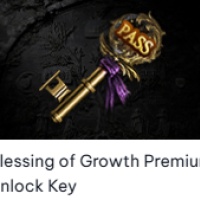 Lineage W Top up Blessing of Growth Premium Unlock Key, only need User ID and Server