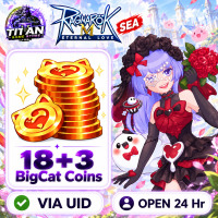 Ragnarok M: Eternal Love (SEA) - 18 + 3 Big Cat Coins - Fast Delivery - Open 24 hr - UID