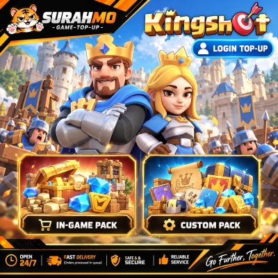 ⚠️ Kingshot - Top Up (LOGIN METHOD) | GOOGLE / FACEBOOK LOGIN REQUIRED ⚠️