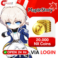 Maple Story Classic World - 20000 NX Coins 19.99$ Via Webshop Login by Inblackm open 24 hr.