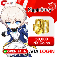 Maple Story Classic World - 50000 NX Coins 49.99$ Via Webshop Login by Inblackm open 24 hr.