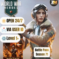 ‎[BATTLE PASS] War War Heroes (VVVVH WW II) — Battle Pass Season 71 (Required account level 41+) — Fast Delivery — Open 24/7 — Via UID by ZeanaBMarket ‎